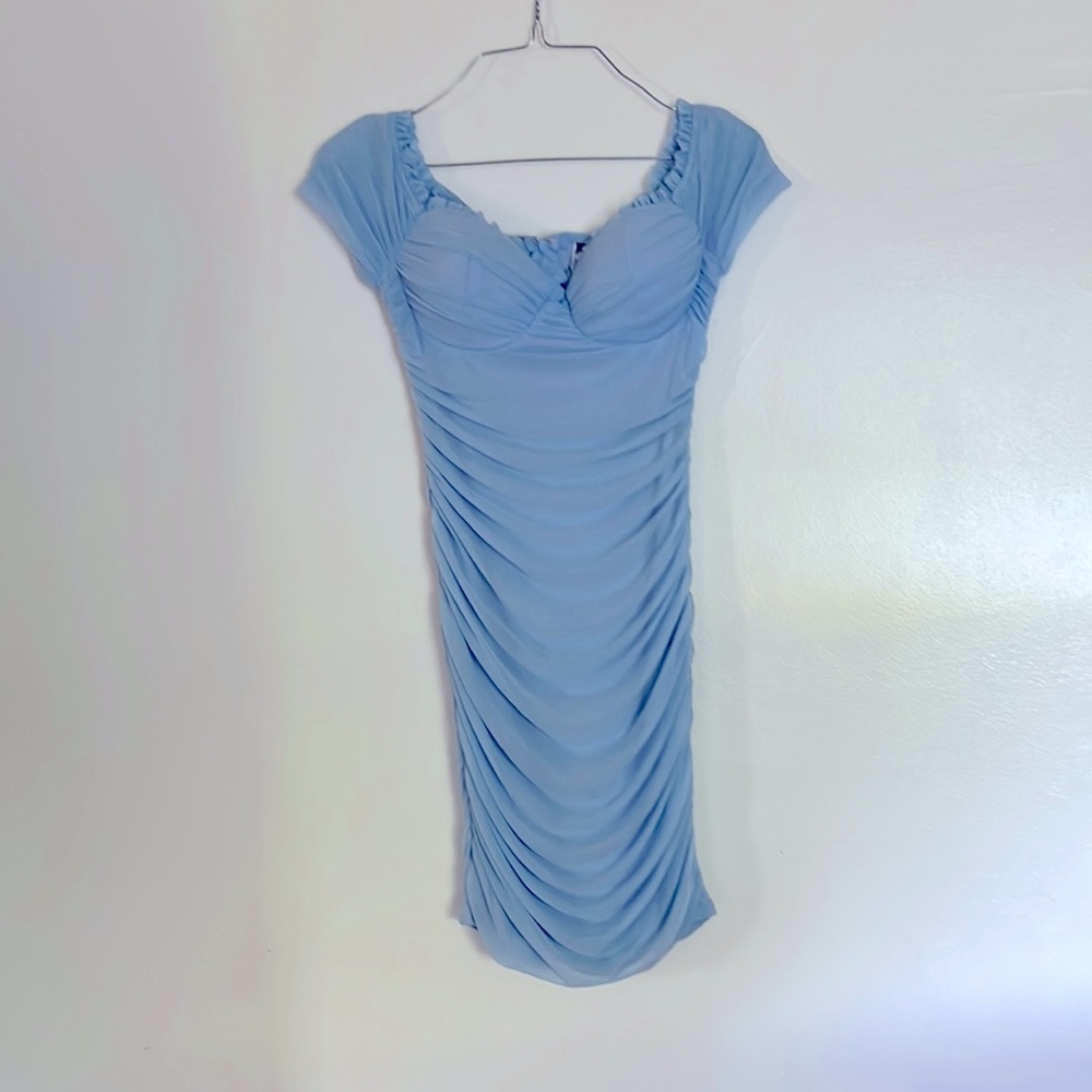 Baby blue mini dress from Windsor